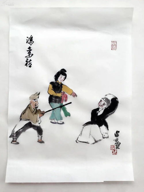 戏曲国画房子怎么画好看