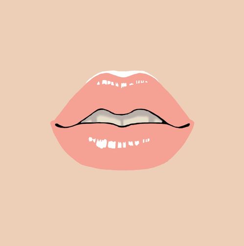 戏曲人的嘴唇怎么画